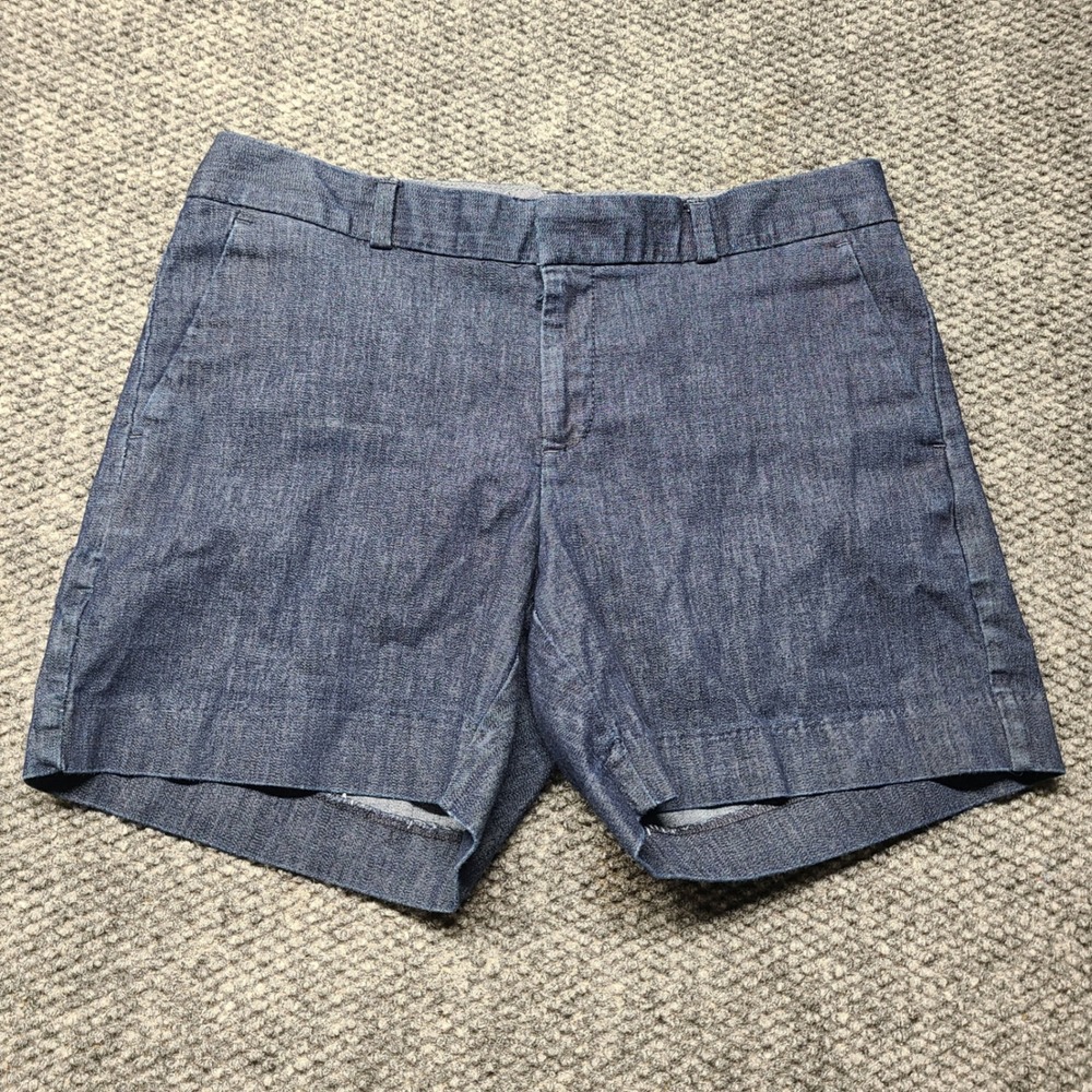 Tweed core Banana Republic Hampton Shorts Womens 26/2 Dark Wash Denim Blue